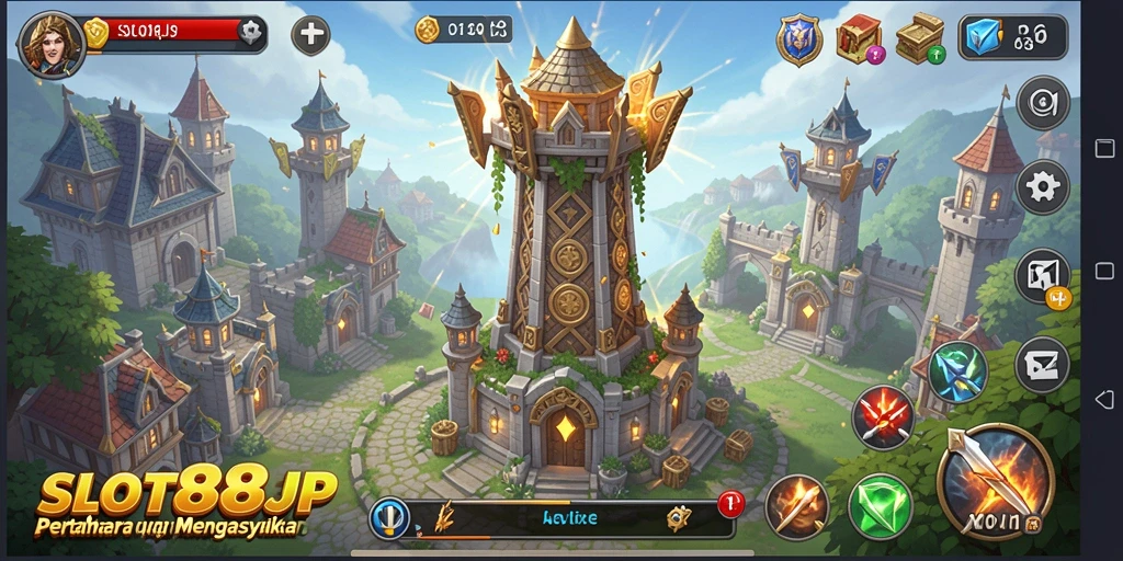 Tangkapan layar gameplay SLOT88JP yang menarik dan menegangkan.